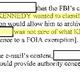 Newly released document from the FBI investigation into Hillary Clinton’s private email server as Secretary of State (FBI)